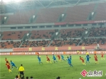 曲靖友谊赛中国U22男足1:0小胜新加坡队 - 云南频道