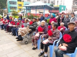 个旧市社区红十字会员小组积极开展“敬老节”慰问活动 - 红十字会