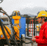 20161031-安宁工业园区麒麟门站试运行，图为工作人员对调压站管线进行注氮作业01.JPG - 云南频道