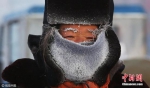 12月6日，受较强冷空气影响，内蒙古开启了“急速冰冻”模式，全区普遍大幅降温，局地气温为零下43.8摄氏度。王伟 摄 图片来源：视觉中国 - 云南频道