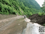 昭通水富遭遇强降雨 多处道路塌方 - 云南信息港