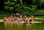 青少年户外体育竹筏竞赛在云南陇川举行 - 省体育局