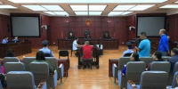 图为当天的庭审现场 - 云南频道
