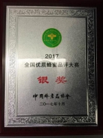 颐寿园洋槐蜂蜜荣获第二届全国优质蜂蜜品评大赛银奖 - 云南新意网