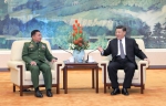 习近平会见缅甸国防军总司令敏昂莱 - 人力资源和社会保障厅