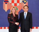 李克强会见克罗地亚总统基塔罗维奇 - 人力资源和社会保障厅